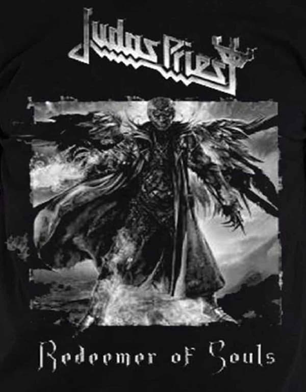 Judas Priest T Shirt  Redeemer of Souls band logo Official Mens Black