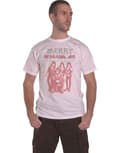 Miniatyrbild 1 av 4: KISS T Shirt Merry Kissmas Band Logo Official Mens White