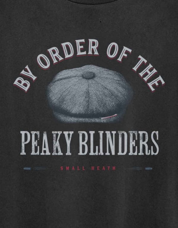 Peaky Blinders Flat Cap Logo T Shirt
