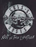 Miniatyrbild 3 av 4: Guns N Roses T Shirt Not in this Lifetime Tour Band Logo  Official Mens Black