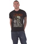 Miniatyrbild 1 av 3: Misfits T Shirt Pushead Vampire Band Logo Official Mens Black