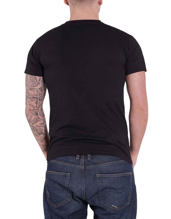 Guns N Roses T Shirt Sketched Cherub Band Logo Official Mens Black