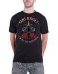 Miniatyrbild 1 av 4: Guns N Roses T Shirt Night Train Band Logo Official Mens Black