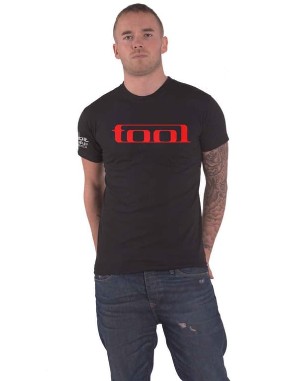 Tool T Shirt Undertow Band Logo Official Unisex Black Black XL