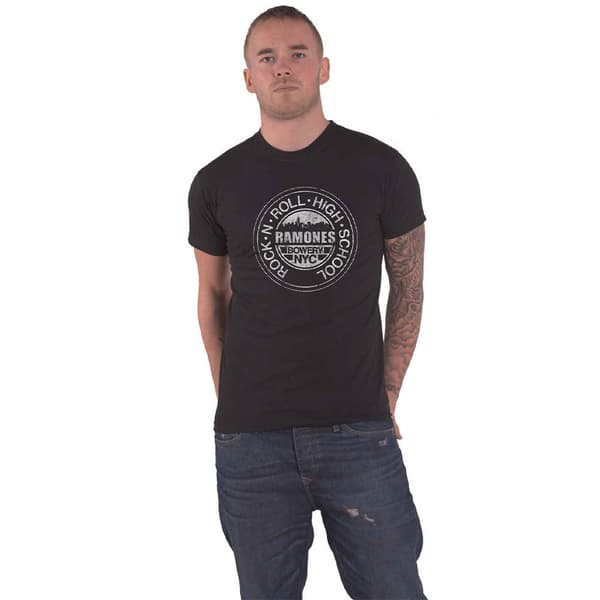 Ramones Rock N Roll High School T Shirt S