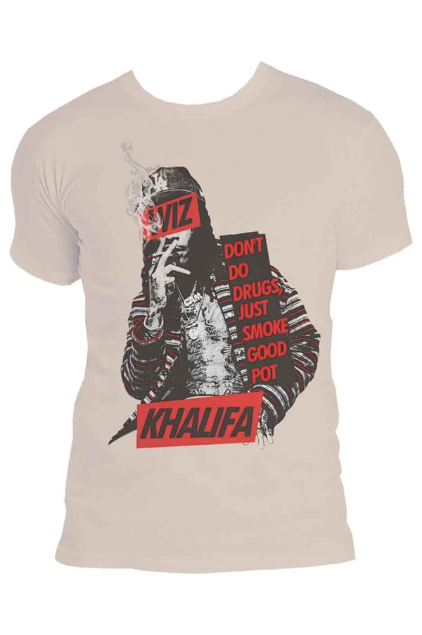Wiz Khalifa T Shirt Propaganda Logo Official Sand