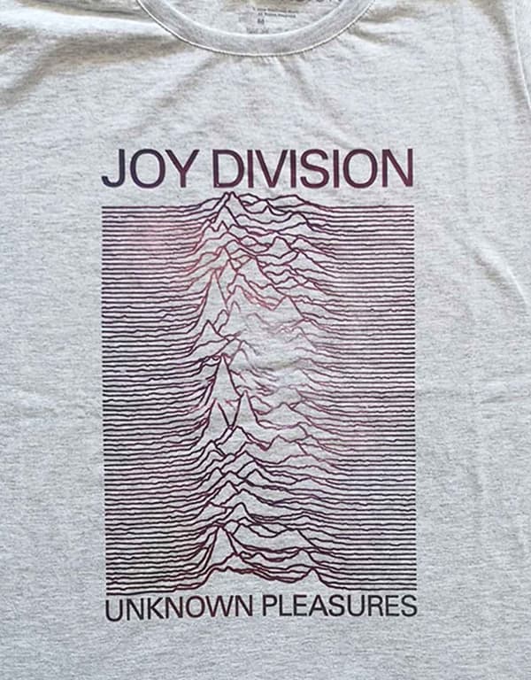 Joy Division T Shirt Space Lady Logo Official Womens Skinny Fit Heather Grey