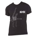 Miniatyrbild 4 av 4: AC/DC T Shirt Angus Watermark Band Logo Official Unisex Black