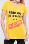 Miniatyrbild 3 av 4: The Sex Pistols T Shirt Never Mind the Bollocks Original Album Official Womens