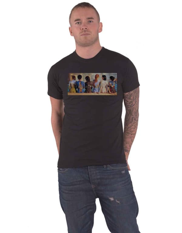 Pink Floyd T Shirt Body Paint Album Covers Band Logo Official Mens Black