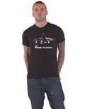 Miniatyrbild 1 av 4: Pink Floyd T Shirt Dark Side Of The Moon Band Shot Official Mens Black