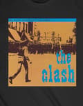 Miniatyrbild 3 av 4: The Clash T Shirt Black Market Band Logo Official Mens Black