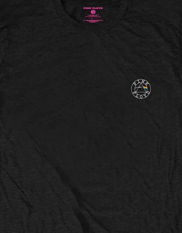Pink Floyd T Shirt Carnegie Hall Poster Band Logo Official Mens Black