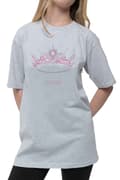 Miniatyrbild 3 av 4: BlackPink T Shirt The Album Crown Band Logo Official Unisex Grey