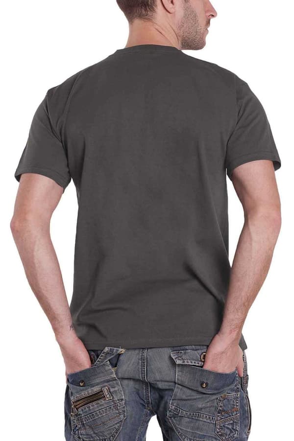 Wu Tang Clan T Shirt Inferno Logo Official Mens Charcoal Grey