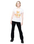 Miniatyrbild 2 av 4: Woodstock T Shirt Splatter Logo Official Womens Skinny Fit White