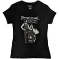 Miniatyrbild 3 av 4: Fleetwood Mac T Shirt Rumours Band Logo Official Womens Skinny Fit Black
