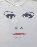 Miniatyrbild 3 av 4: Prince T Shirt Faces and Doves Logo Official Mens White