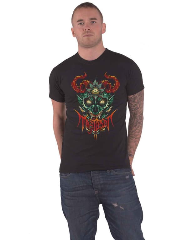 Mastodon T Shirt Leaf Beast Band Logo Official Mens Black