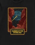 Miniatyrbild 3 av 4: Queens Of The Stone Age T Shirt Canyon Band Logo Official Mens Black