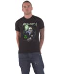 Miniatyrbild 1 av 4: Megadeth T Shirt Rust in peace Vic Target RIP Anniversary Official Mens Black