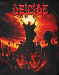 Miniatyrbild 3 av 4: Deicide T Shirt To Hell With God Band Logo Official Mens Black