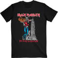 Miniatyrbild 3 av 4: Iron Maiden T Shirt The Beast In York 1982 Tour Official Mens Black