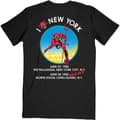 Miniatyrbild 2 av 4: Iron Maiden T Shirt The Beast In York 1982 Tour Official Mens Black