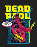 Miniatyrbild 3 av 4: Deadpool T Shirt Comic Merc Official Marvel Comics  Mens Black