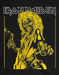 Miniatyrbild 5 av 6: Iron Maiden T Shirt Yellow Flyer Band Logo Official Mens XL