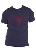 Miniatyrbild 1 av 4: Van Halen T Shirt Classic Red Band Logo Official Mens Navy Blue