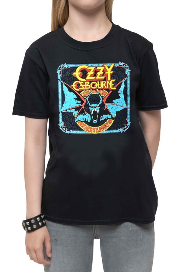 Ozzy Osbourne Kids T Shirt Speak Of The Devil Official Black Ages 5-14 yrs