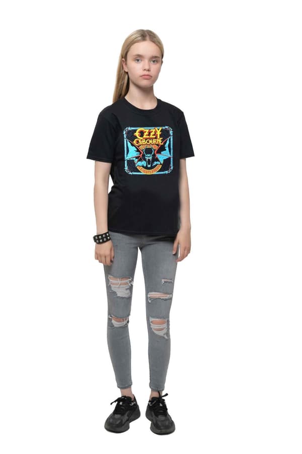 Ozzy Osbourne Kids T Shirt Speak Of The Devil Official Black Ages 5-14 yrs