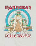 Miniatyrbild 3 av 4: Iron Maiden T Shirt Powerslave Egypt Band Logo Official Mens Heather Grey