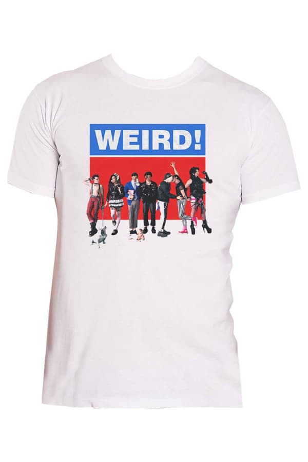 Yungblud T Shirt Weird Logo Official Mens White