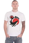 Miniatyrbild 1 av 2: Gojira T Shirt Whale Band Logo Official Mens White
