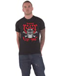 Miniatyrbild 1 av 2: The Cult T Shirt Electric Skull and Bones Band Logo Official Mens Black