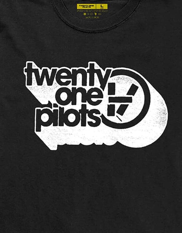 Twenty One Pilots T Shirt Vessel Vintage Official Mens Black Long Sleeve