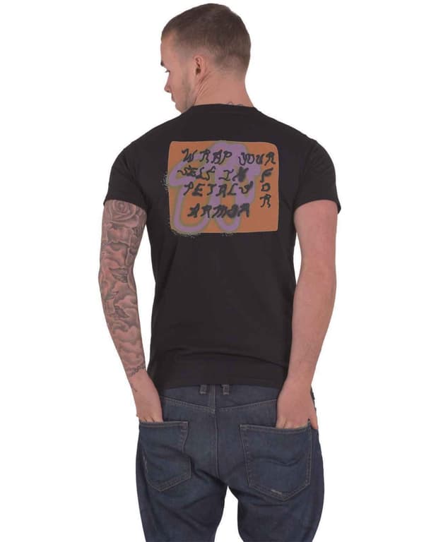 Hayley Williams T Shirt Petals Sketch Logo Official Mens Black