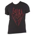 Miniatyrbild 4 av 4: Gojira T Shirt Power Glove Band Logo Official Mens Black Organic
