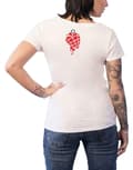 Miniatyrbild 2 av 4: Green Day T Shirt American Idiot Heart Official Womens Skinny Fit White