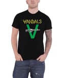 Miniatyrbild 1 av 4: The Vandals T Shirt Peace Thru Vandalism Band Logo Official Mens Black