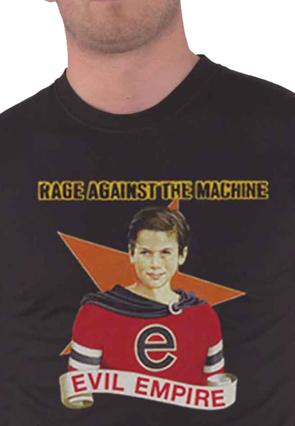 Rage Against The Machine T Shirt Fear Is Our Only God Official Mens Black