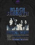 Miniatyrbild 3 av 4: Black Sabbath T Shirt Deutsches Theater 73 Poster Official Eco Unisex Black