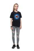 Miniatyrbild 2 av 4: The Jam Kids T Shirt Spray Target Band Logo Official Black Ages 1-12 yrs