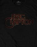 Miniatyrbild 3 av 4: Eric Clapton T Shirt Big C retro vintage Logo Official Mens Black
