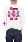 Miniatyrbild 2 av 4: Yungblud Sweatshirt Tour 2019 Back print dates Official White Unisex