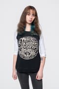 Miniatyrbild 4 av 4: Creedence Clearwater Revival T Shirt Down On The Corner Official Raglan Womens