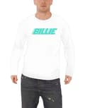 Miniatyrbild 1 av 5: Billie Eilish T Shirt Racer Logo Official White Long Sleeve XL