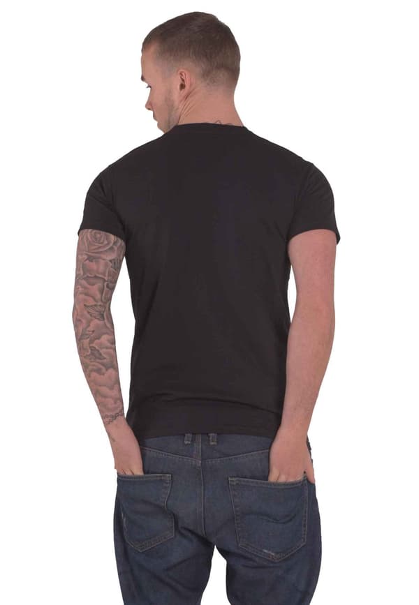 Iron Maiden T Shirt Number of the Beast Band Logo Official Mens Black M